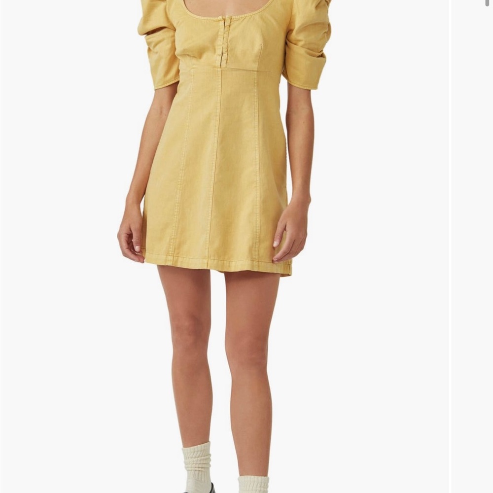 Free people yellow dresses